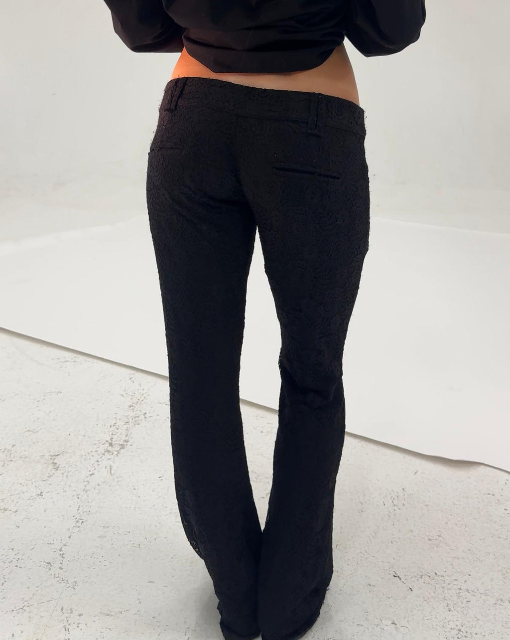 Super-Low Lace (Black)